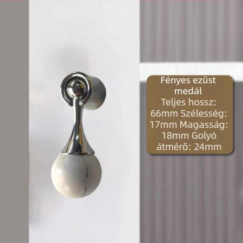 Antik bronz színű szekrényajtó fogantyúk, vintage kerek gömbfejjel, szekrényekhez és gardrobokhoz