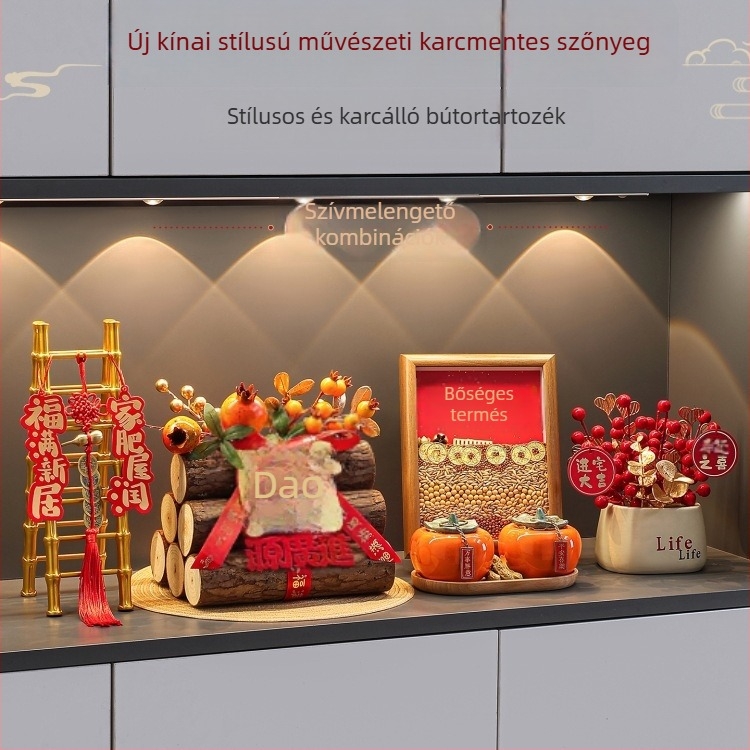 Bőséges aratás motívumos dekoratív figurák készlet új otthonhoz, költözési dekoráció, ajándék 2024