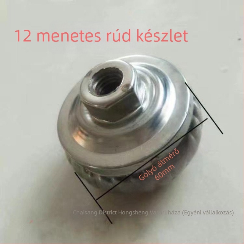 Régi stílusú ajtózár rozsdamentes acélból, gömbölyű fogantyúval