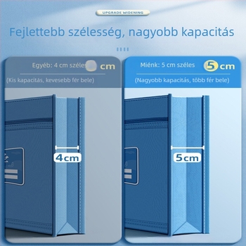 Két rétegű vászon diák táska, nagy kapacitású, cipzáras tároló