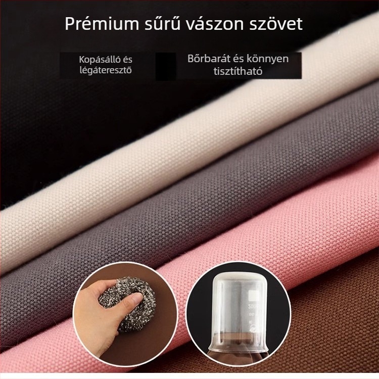 Kaihuide Uniszex vászon ujjvédők cateringhez, lélegzőek, kopásállóak, egyszínűek, egy méretben