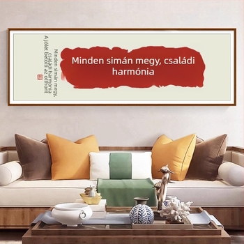 Kínai stílusú keresztszemes készlet, 11 ct vászon, modern hímzés a nappaliba