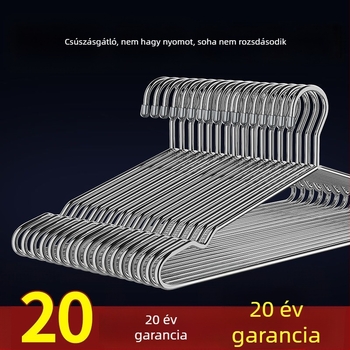 Rozsdamentes acél ruhaszárító – vastagított kivitel felnőtteknek, otthoni ruhatartó és szárító