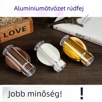 Római rúd függönycsatorna tartó, egysoros és kétsoros rudakhoz, lyukasztással szerelhető, vastított és csendes, nappalira és hálószobára.