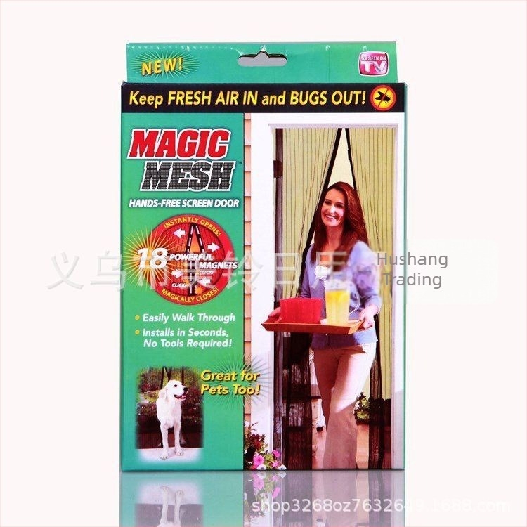 Magicmesh mágneses szúnyoghálós ajtófüggöny, belső válaszfal, modern minimalist dizájn
