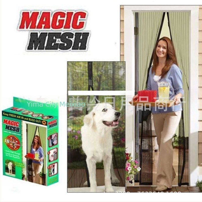 Magicmesh mágneses szúnyoghálós ajtófüggöny, belső válaszfal, modern minimalist dizájn