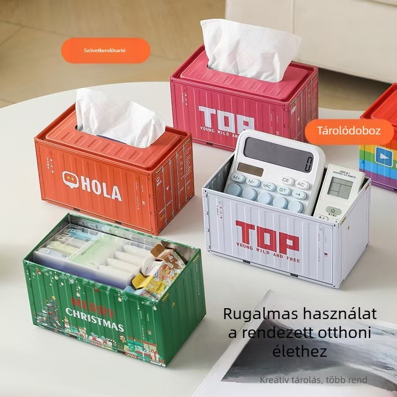 Kovácsoltvas asztali papírzsepi tartó és tároló, vintage ipari dekoráció a nappaliba.