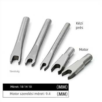 Ruijun mágneses csat lyukasztó eszköz DIY telepítéshez