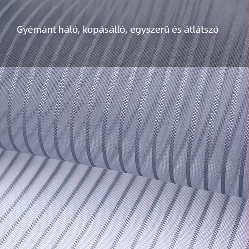 Nyári vastagított szúnyoghálós ajtófüggöny bejárathoz, puha hálófüggöny, modern és egyszerű stílus