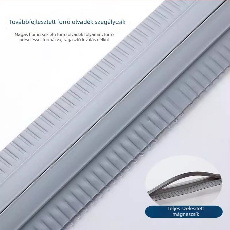 PVC átlátszó ajtófüggöny, két sínnel, csúszó rendszerrel, klímás helyiségekhez, szélálló és téli meleget adó, puha válaszfal
