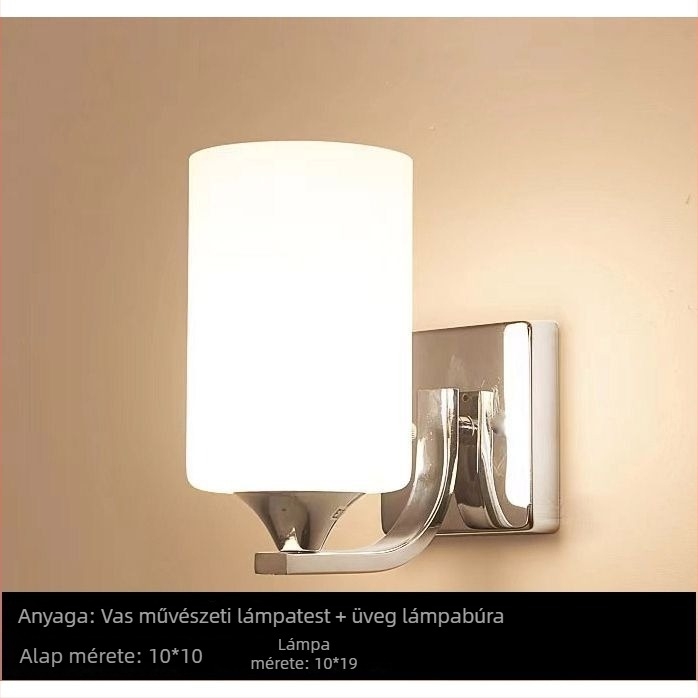 LED fali lámpa, ipari stílus, amerikai ihletésű dizájn, előszobába, folyosóra, hálószobába és nappaliba