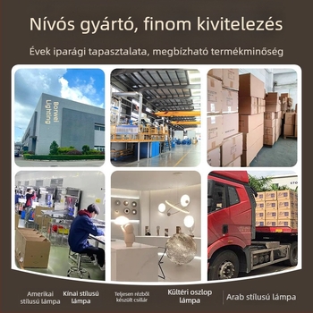 Kültéri falikar udvarra és kapuhoz, teljesen rézből, retro nosztalgikus stílus