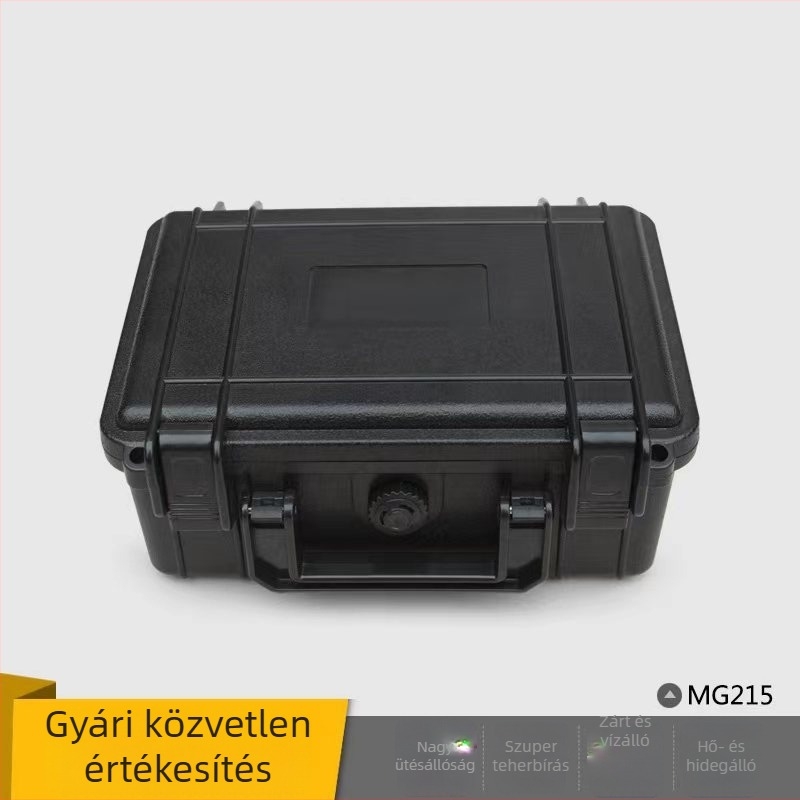 Hordozható műanyag szerszámos doboz, vízálló