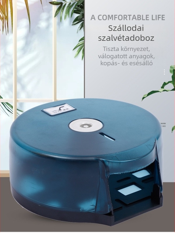 Falihoz szerelhető vízálló papírtartó doboz fürdőszobába és konyhába