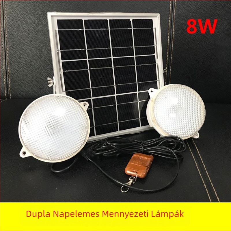 Beltéri napelemes mennyezeti lámpa, osztott típusú világítás, napelemes fali lámpa, osztott típusú utcai lámpa