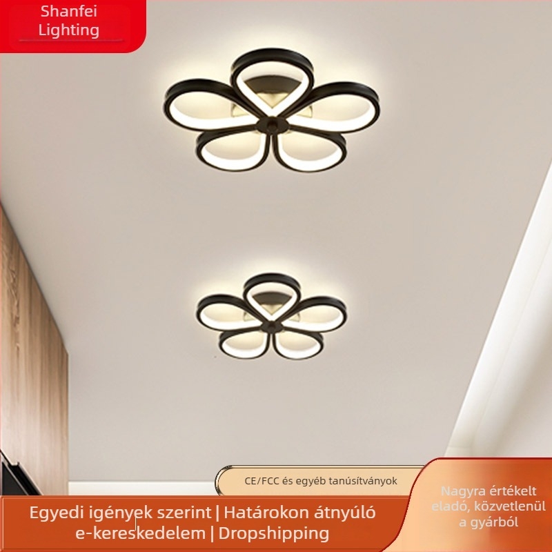 2026 LED fali lámpa folyosóhoz – modern minimalist stílus, kreatív beltéri világítás hálószobához, erkélyhez és gardróbhoz