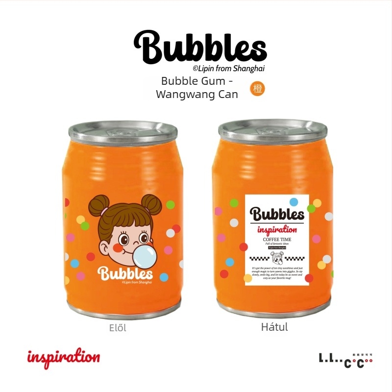 Cuki karikatúra Bubble Gum dizájnnal hőtartó pohár, 316 rozsdamentes acélból, kompakt és könnyen hordozható