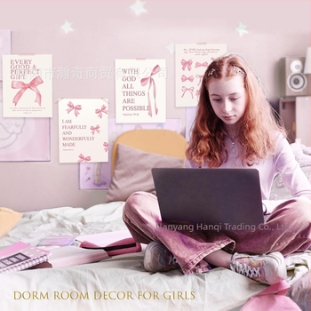Rózsaszín masni - vászon falikép a nappaliba, inspiráló dekoráció