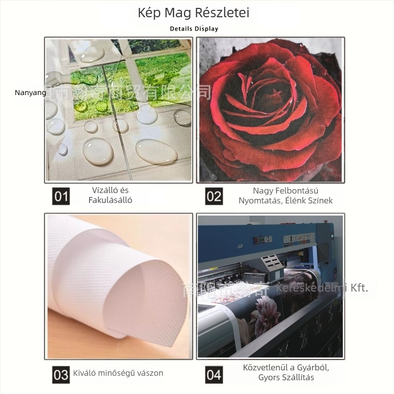 Rózsaszín masni - vászon falikép a nappaliba, inspiráló dekoráció