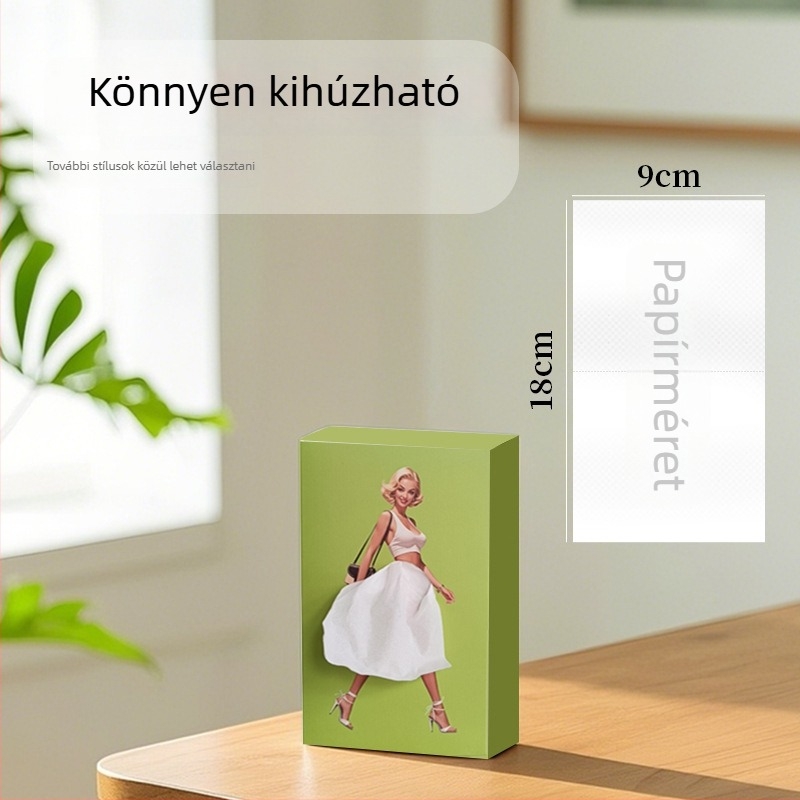 Szalvétadoboz szoknya motívummal — kreatív dekoráció autóhoz és otthonhoz, modern minimalist dizájn