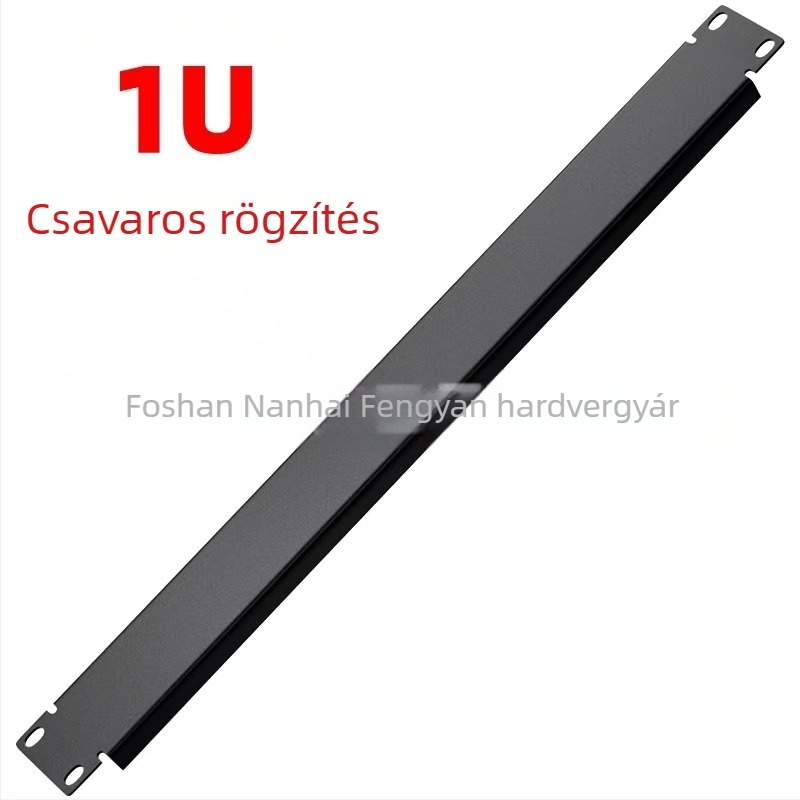 Repülőgép-koffer hálózati keretrendszerhez tartozékok 1U–2U lyukas panel, Kalong panel, Kalong jumper board, üres panel