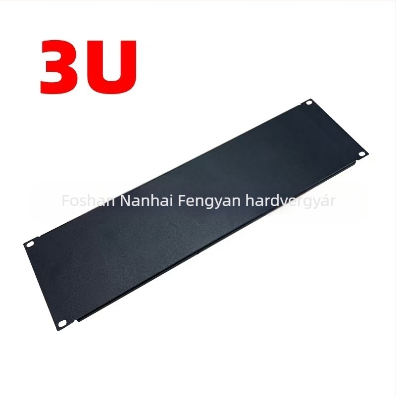 Repülőgép-koffer hálózati keretrendszerhez tartozékok 1U–2U lyukas panel, Kalong panel, Kalong jumper board, üres panel