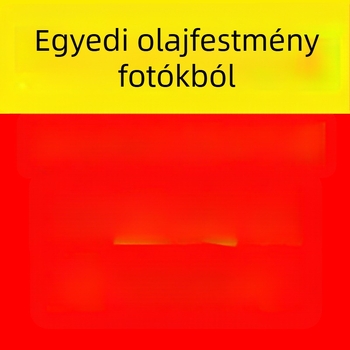 Testreszabott digitális olajfestmény vásznon, fa kerettel, háromdimenziós hatás, félig kézzel rajzolt, tájkép a nappaliba – modern minimalist stílus
