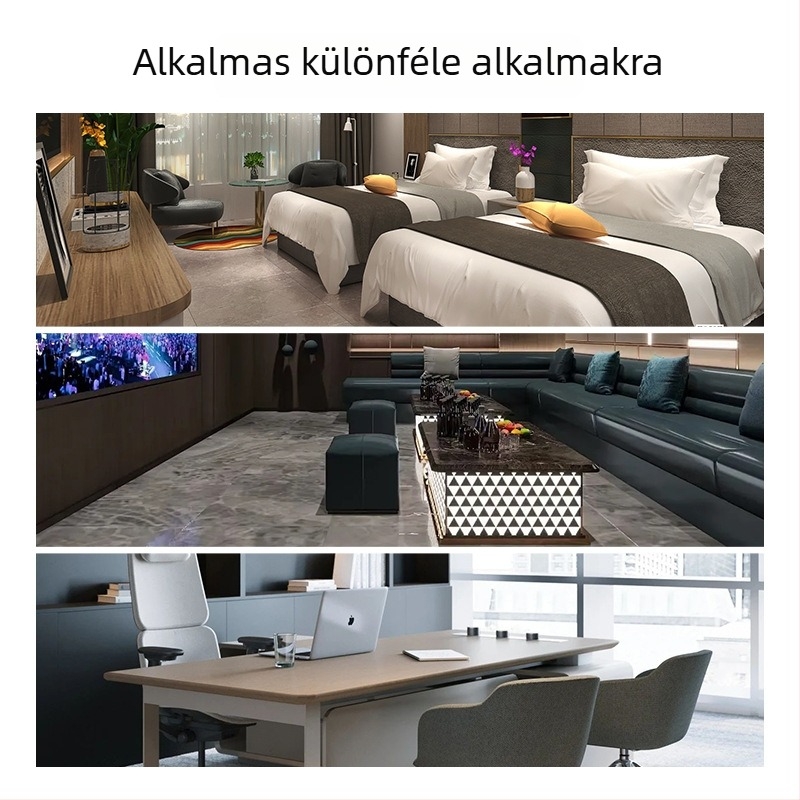 Bőrből készült papírzsebkendő doboz fedővel, modern szürke szín, asztali tároló szállodák, éttermek és otthon számára