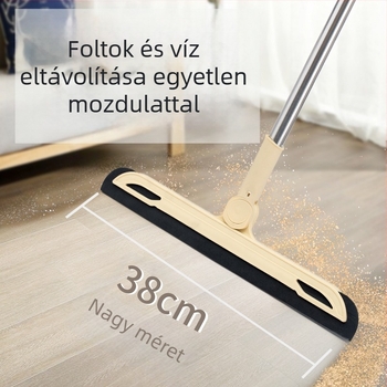Mágikus fürdőszobai söprő és mop – hajmentesen tisztít nedves felületeket
