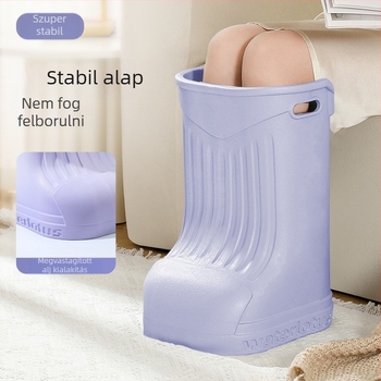 Otthoni lábfürdő kád, vádliig érő, mély masszázs, víztakarékos, gyerekeknek