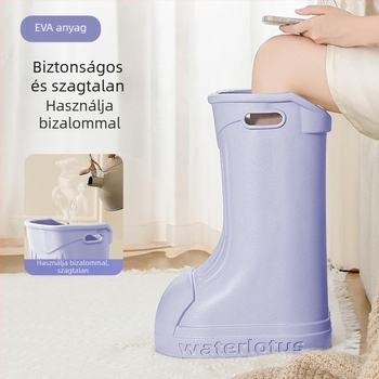 Otthoni lábfürdő kád, vádliig érő, mély masszázs, víztakarékos, gyerekeknek
