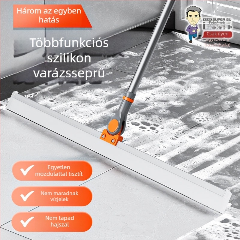 Mágikus szilikon padlóseprő és mop otthoni tisztításra