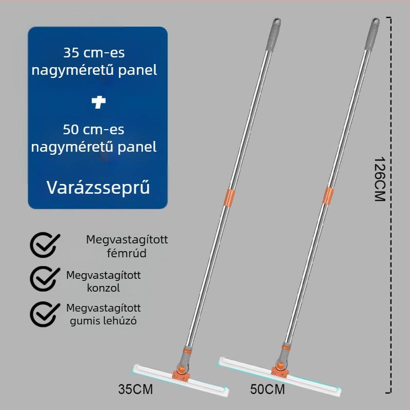 Mágikus szilikon padlóseprő és mop otthoni tisztításra