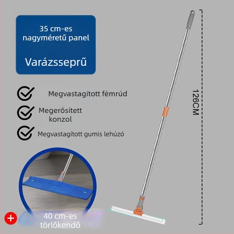 Mágikus szilikon padlóseprő és mop otthoni tisztításra