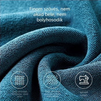 Mikroszálas autómosó törölköző belső tisztításra, szöszmentes, gyorsan felszívja a vizet, ablakok tisztításához