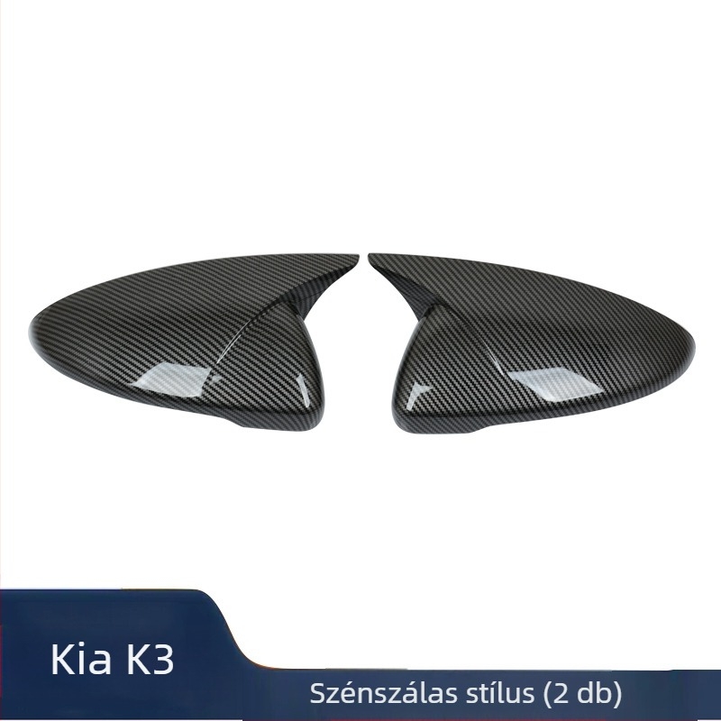 Kia K3 2013–2023 szarv alakú visszapillantó tükörfedél – dekoratív tükrökház