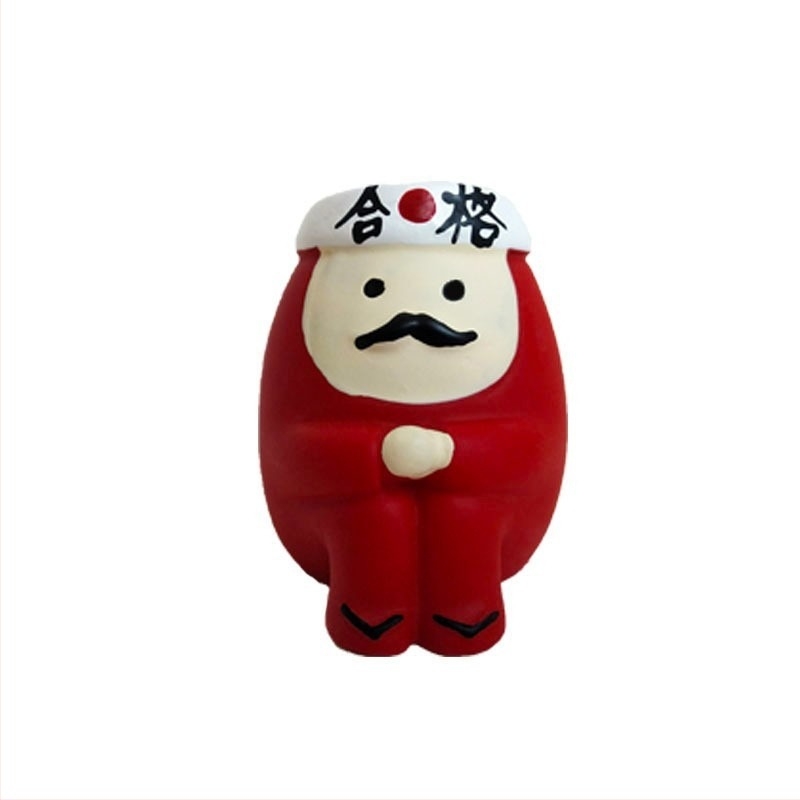 Japán stílusú macskafigura, Zakka dizájn, kreatív vak-dobozos gyanta dísztárgy, kézzel készített
