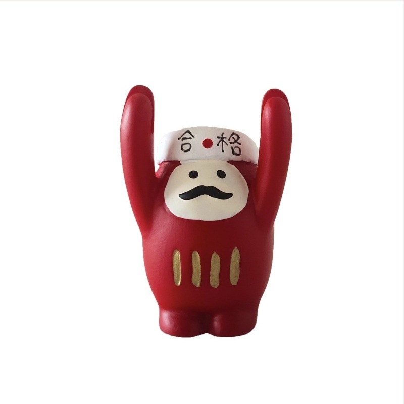 Japán stílusú macskafigura, Zakka dizájn, kreatív vak-dobozos gyanta dísztárgy, kézzel készített