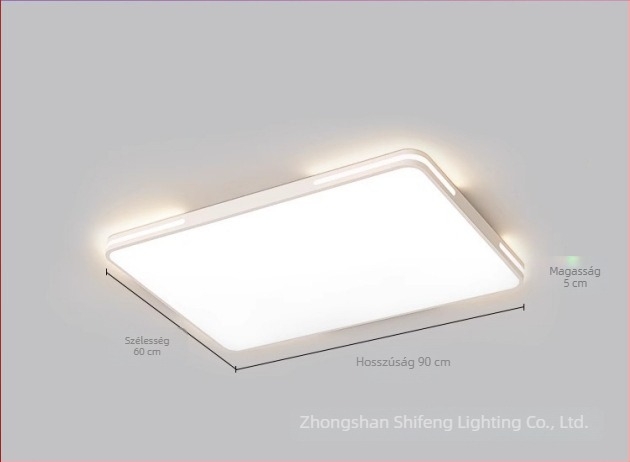 Ultra fényes LED mennyezeti lámpa a nappaliba és a fő hálószobába, modern minimalista dizájn, energiatakarékos világítás