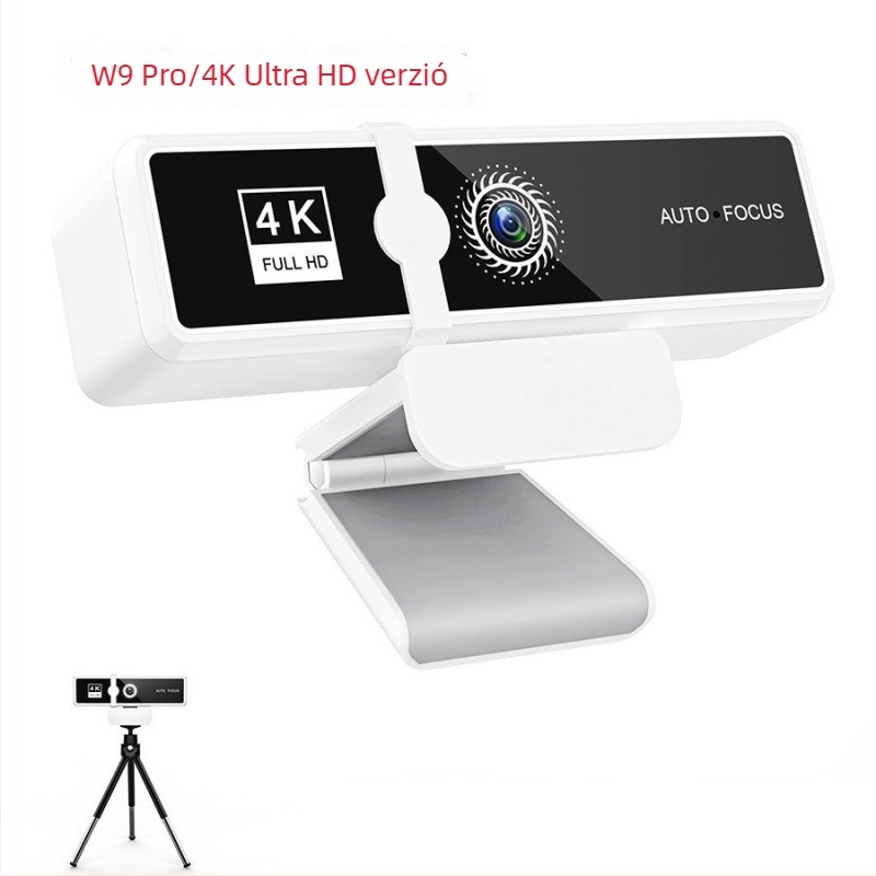 USB webkamera videókonferenciákhoz, beépített mikrofon, autofókusz, felbontás 1600x1200, 30fps