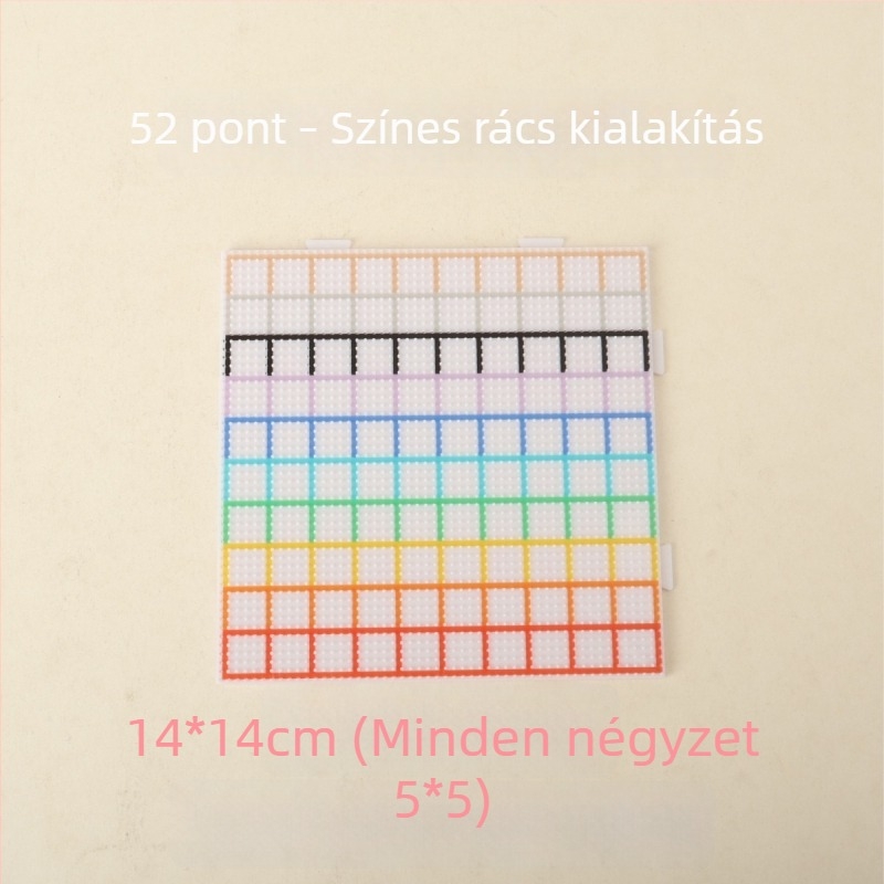 2,6 mm DIY gyöngy készlet refill vödörrel és EVA gyöngyöket tartó dobozzal – oktató játék gyerekeknek