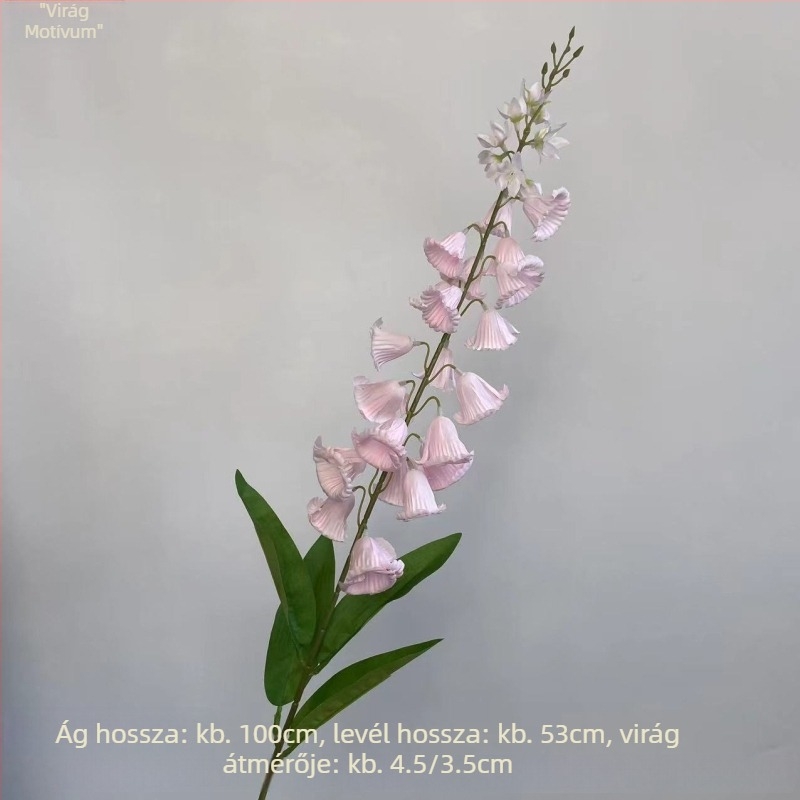 Hosszú szárú mesterséges virág esküvői terem dekorációhoz, kültéri és otthoni dekorációhoz