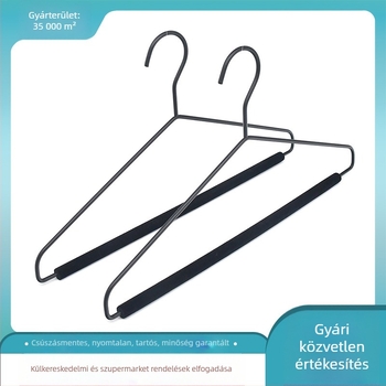 Kovácsolt vas ruhafogas, otthoni használatra, erősített, skandináv minimalist dizájn