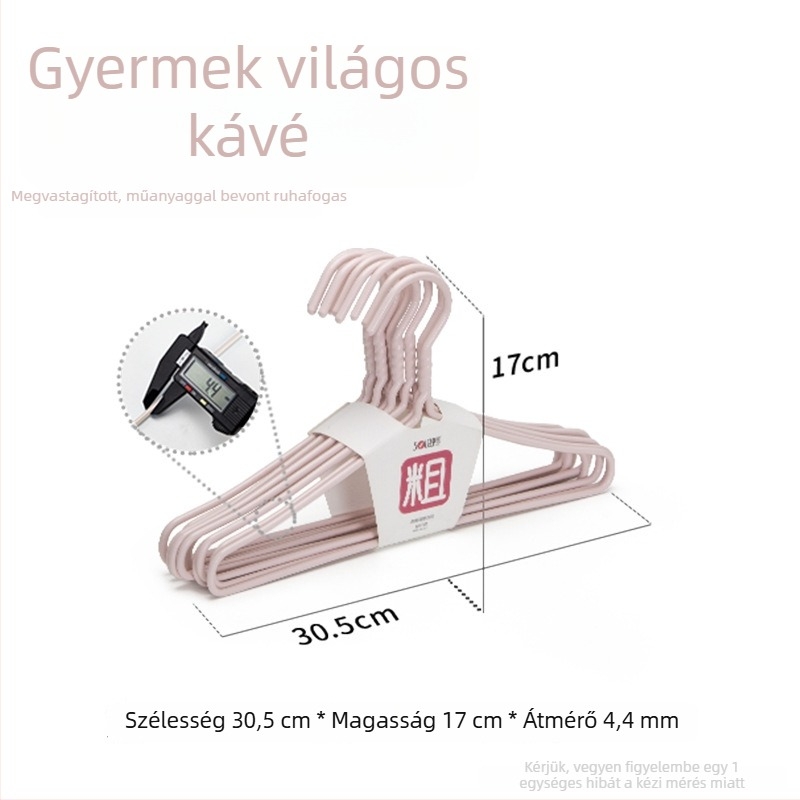 Shunyi műanyag bevonatú ruhafogasok, vastagított és megerősített, nyom nélkül, csúszásmentes, otthoni használatra, multifunkcionális ruhafogasok