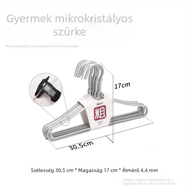 Shunyi műanyag bevonatú ruhafogasok, vastagított és megerősített, nyom nélkül, csúszásmentes, otthoni használatra, multifunkcionális ruhafogasok