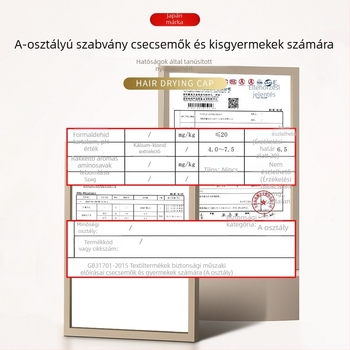 World Life Korall fleece hajszárító sapka, nedvszívó, vastagított széles fejkendő
