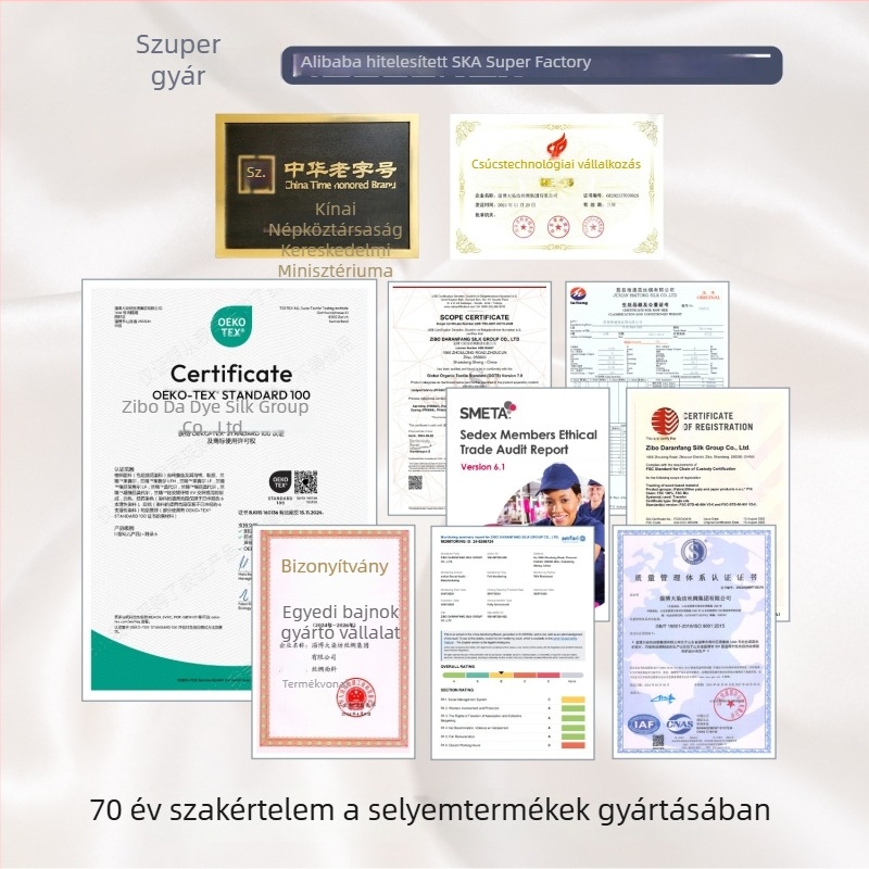 Személyre szabható Mulberry selyem hajszárító sapka bambusz rosttal