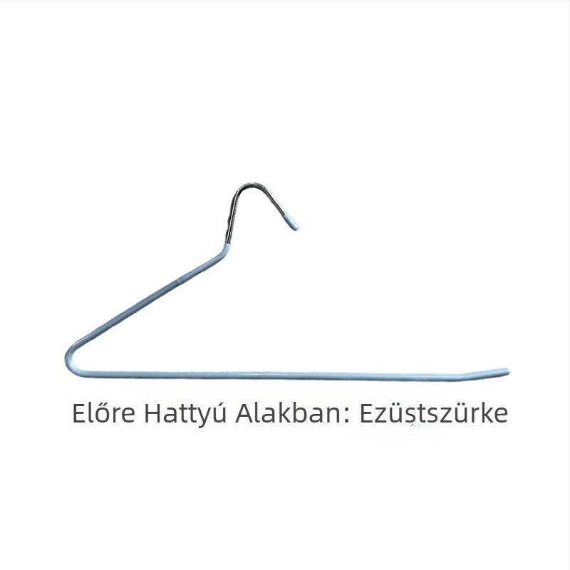 Liba alakú nadrágakasztó csúszásmentes Z alakú klipekkel, háztartási használatra