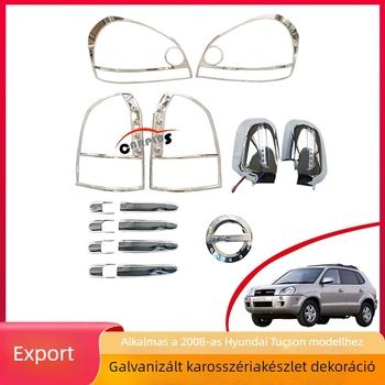Elektrokrómozott ajtókilincs keret világító tankfedél és visszapillantó tükörfedél Hyundai Tucson 2008-2012