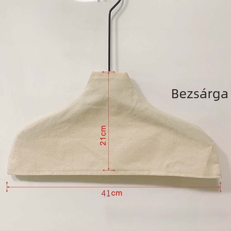 Csúszásmentes vászon védőburkolatok ruhakasztókhoz, lenvászon borítások, sokoldalú vászon borítások, testre szabható